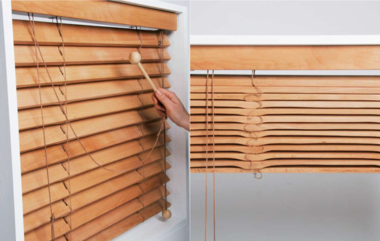 Изготовление деревянных жалюзи