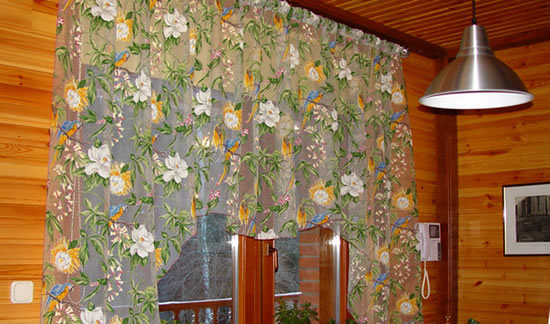 Шторы из органзы