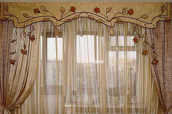 Шторы с ламбрекенами