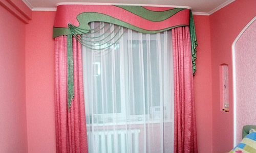 Шторы с жестким ламбрекеном