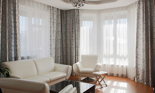 Шторы в гостиной
