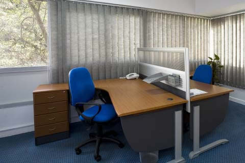 Жалюзи в кабинете