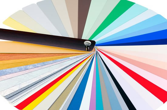 Цветовая палитра жалюзи