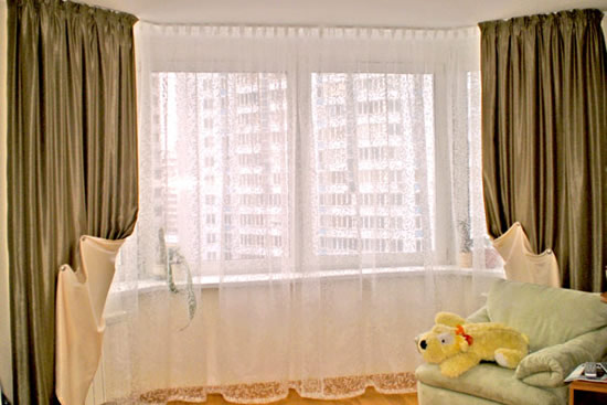 Двухсторонние шторы