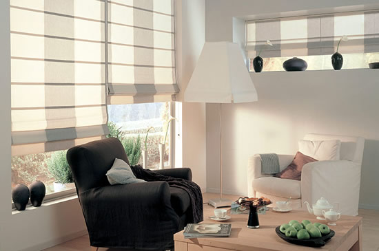 Изящные римские шторы