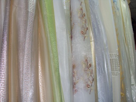 Материалы для пошива тюля