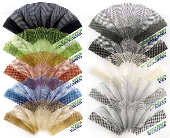 Разные цвета сеток