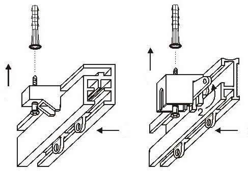 Установка потолочного карниза из алюминиевого профиля