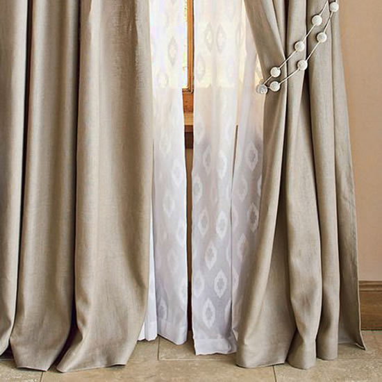 Шторы из тафты